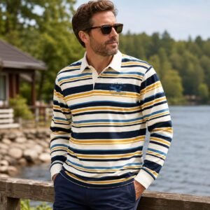 Striped Polo Shirt