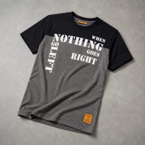 Graphic Color Block T-Shirt