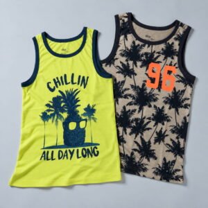 Kids’ sleeveless tank tops