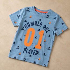 short-sleeve graphic T-shirt