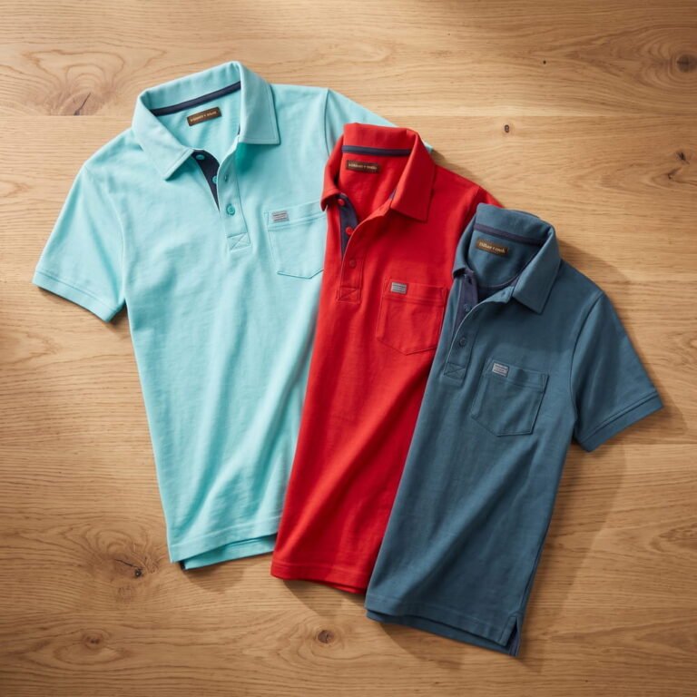 3 polo shirts